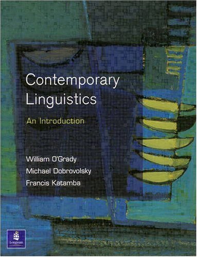 Contemporary Linguistics