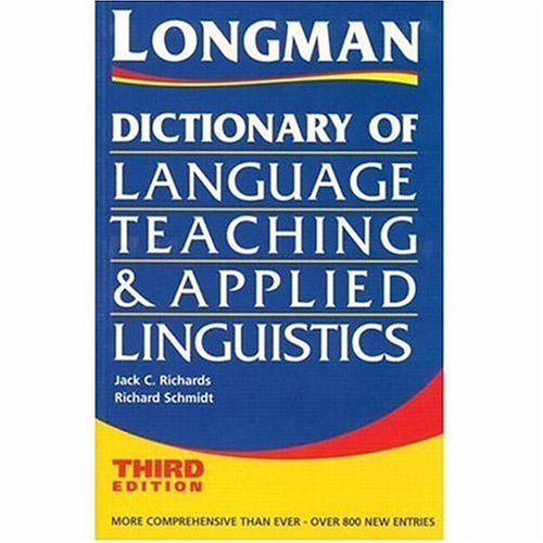 Longman Dictionary of Language Teaching and Applied Linguistics.