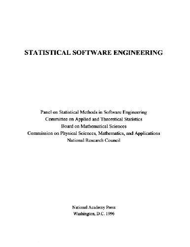 Statistical Software Engineering