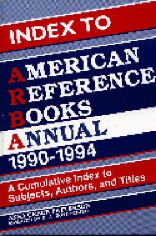 Index to American Reference Books Annual, 1990-1994