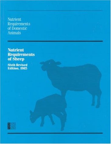 Nutrient Requirements of Sheep