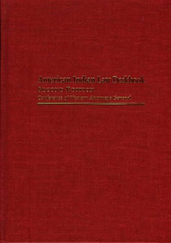 American Indian law deskbook