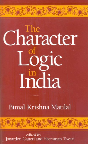 The Character of Logic in India