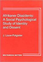 Afrikaner Dissidents