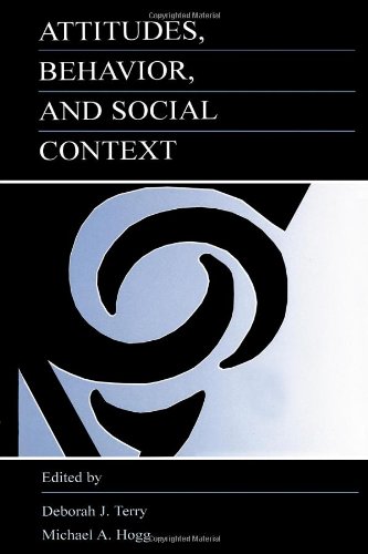 Attitudes, Behavior, and Social Context