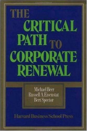 The critical path to corporate renewal