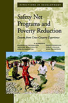 Safety Net Programs and Poverty Reduction