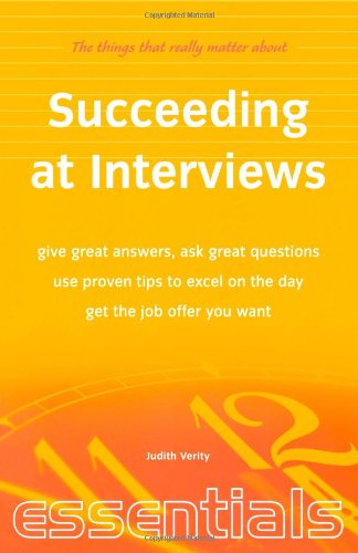 Succeeding at interviews