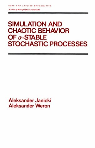 Simulation and chaotic behavior of a-stable stochastic processes