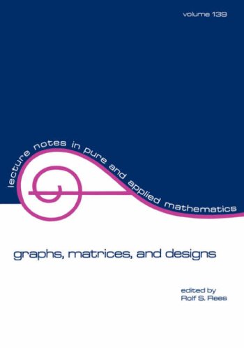 Graphs, matrices, and designs : Festschrift in honor of Norman J. Pullman