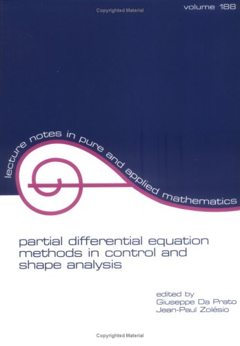 Partial differential equation methods in control and shape analysis