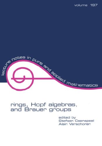 Rings, Hopf algebras, and Brauer groups : proceedings of the Fourth Week on Algebra and Algebraic Geometry