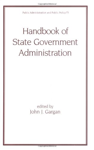 Handbook of state government administration