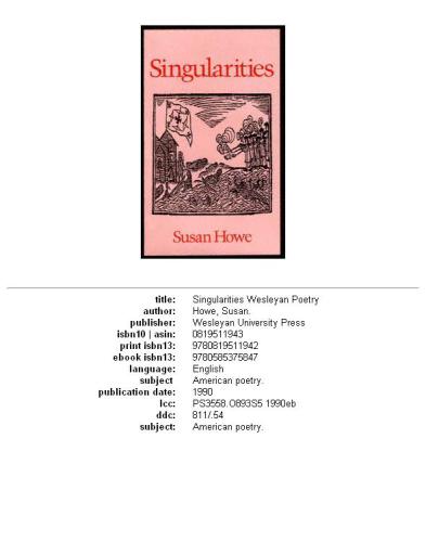 Singularities