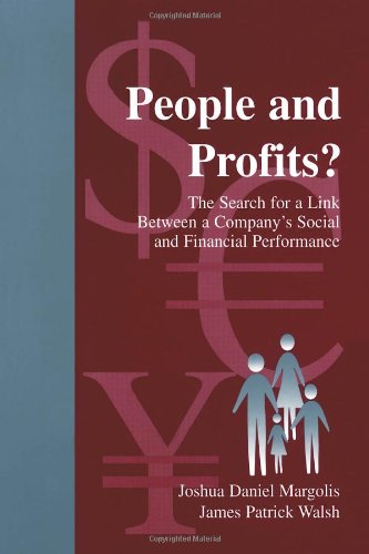 People and profits? : the search for a link between a company's social and financial performance