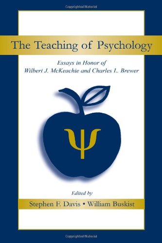 The Teaching of Psychology