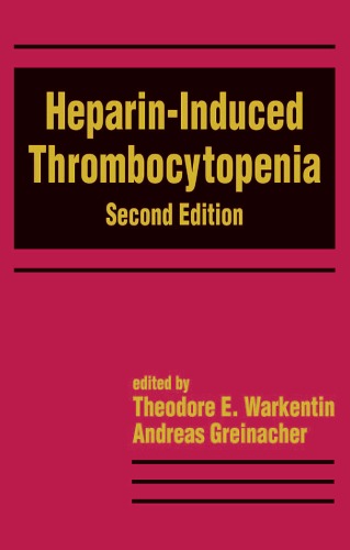 Heparin-induced thrombocytopenia