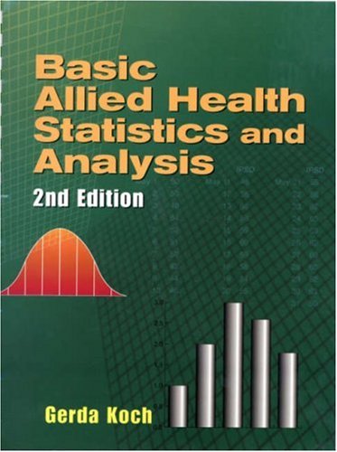 Basic allied health statistics and analysis