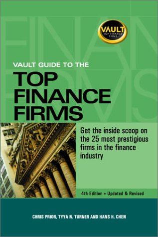 Vault guide to the top finance firms