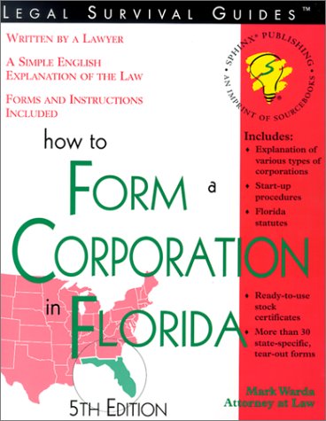 How to form a corporation in Florida