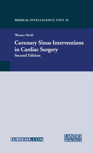 Coronary Sinus Interventions in Cardiac Surgery