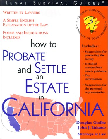 How to probate and settle an estate in California