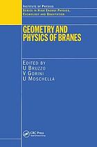 Geometry and Physics of Branes