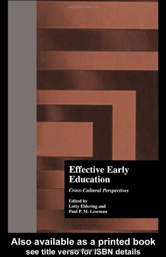 Effective early education : cross-cultural perspectives