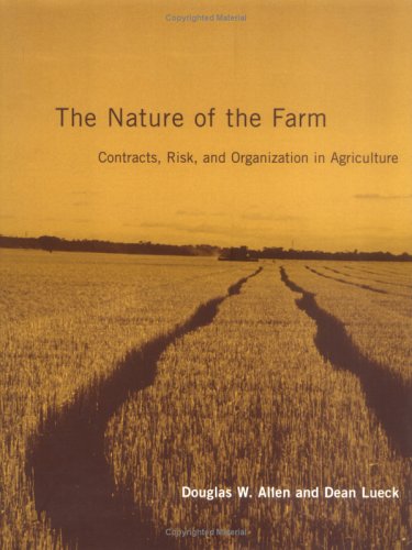 The nature of the farm contracts, risk, and organization in agriculture