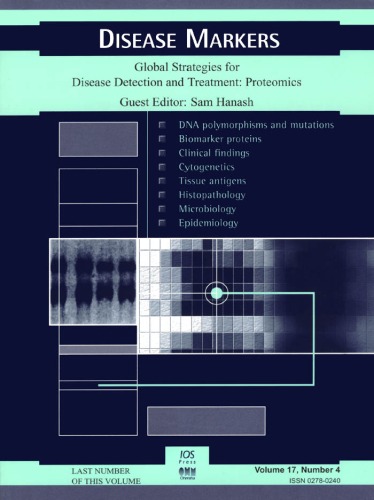 Global strategies for disease detection and treatment : proteomics