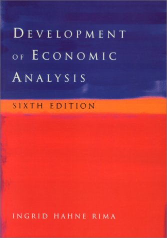 The Development of Economic Analysis