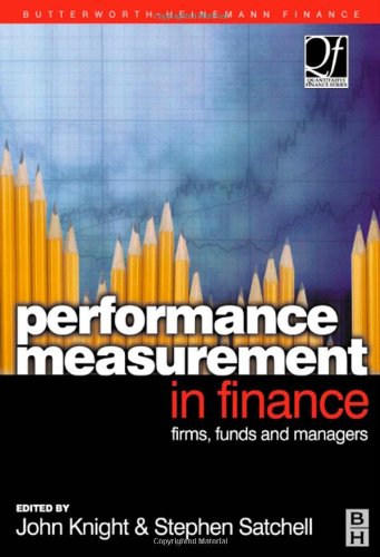 Performance measurement in finance : firms, funds and managers