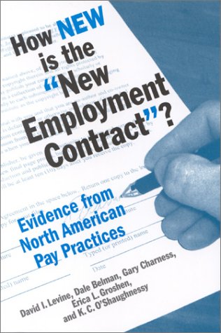 How new is the "new employment contract"? : evidence from North American pay practices