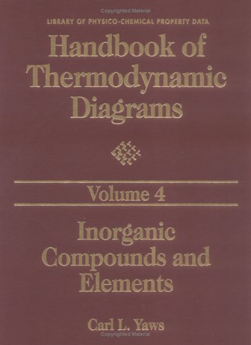 Handbook of thermodynamic diagrams. / Volume 4, Inorganic compounds and elements