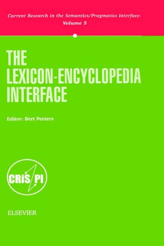 The Lexicon-encyclopedia interface