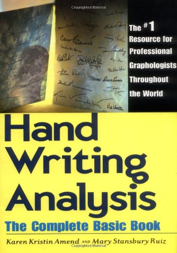 Handwriting analysis : the complete basic book