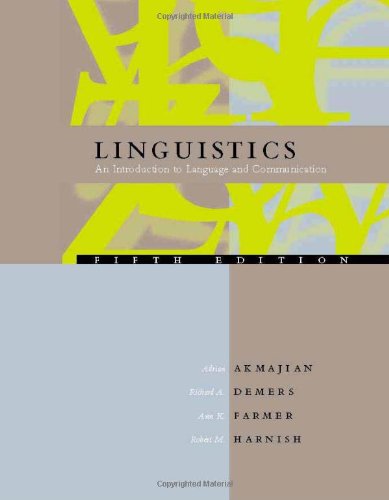 Linguistics : an introduction to language and communication