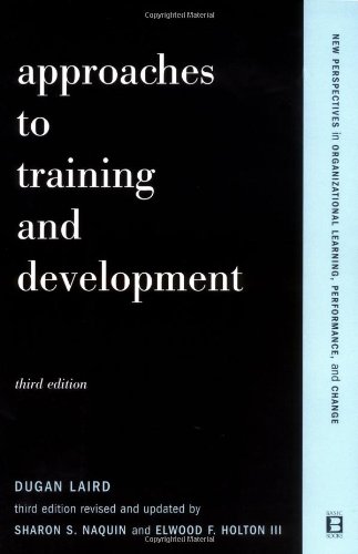 Approaches to Training and Development