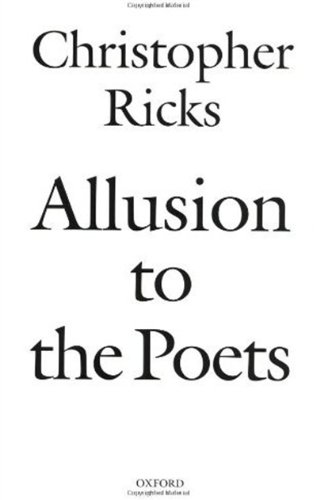 Allusion to the poets