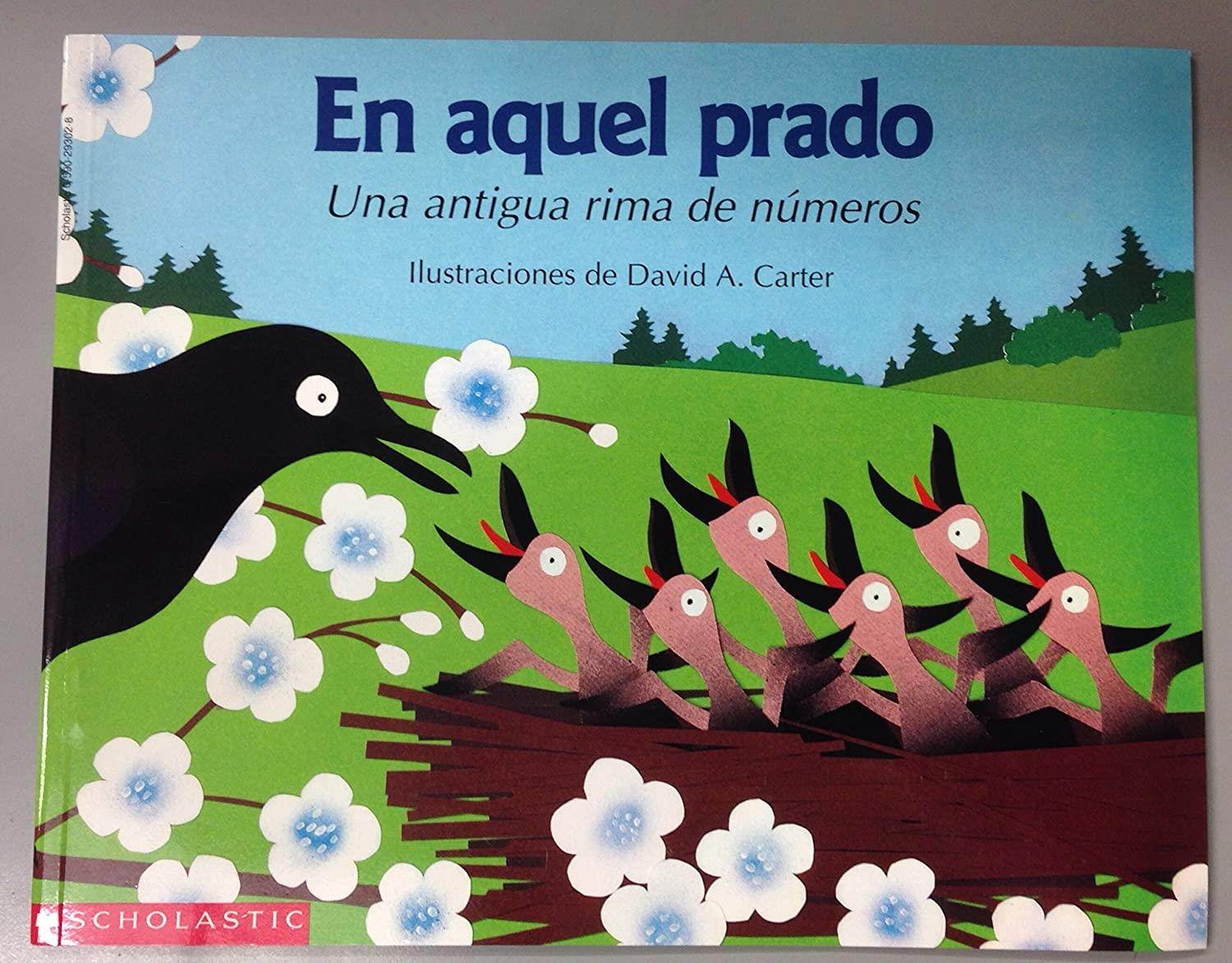 En aquel prado: Una antigua rima de numeros (Spanish Edition)