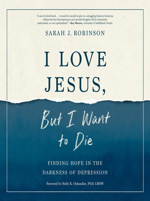 I Love Jesus, But I Want to Die