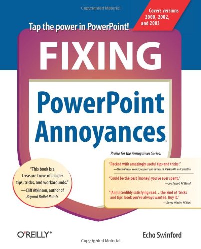 Fixing PowerPoint Annoyances