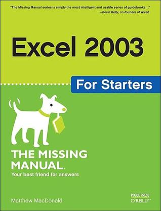 Excel 2003 for Starters