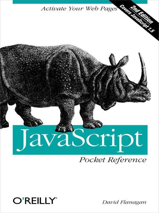 JavaScript Pocket Reference