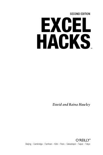 Excel Hacks