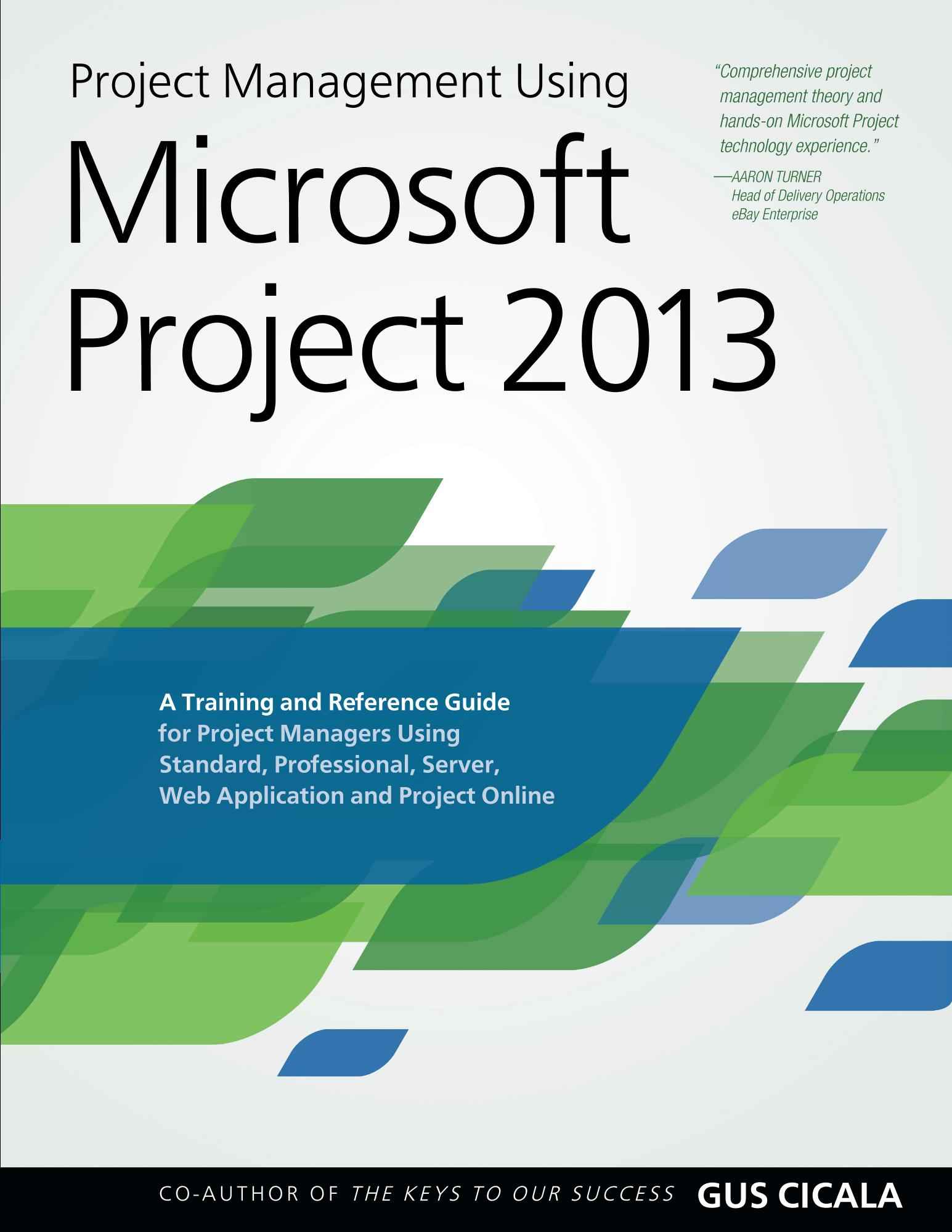 Project Management Using Microsoft Project 2013