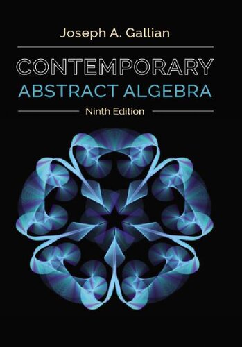 Contemporary Abstract Algebra