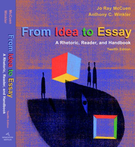 From Idea to Essay