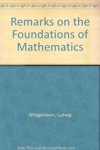 Remarks on the Foundations of Mathematics