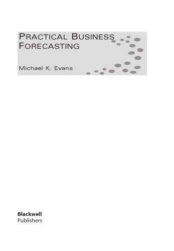 Practical Business Forecasting